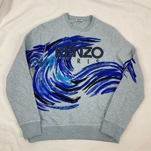 Kenzo Pullover Grey Sweatshirt